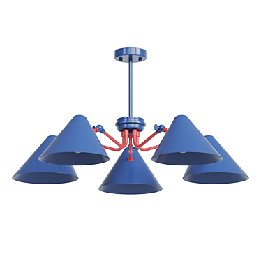 MW-Light Chile 711010905: Stylish Ceiling Pendant with FBX and V-Ray Compatibility 3D model image 1 