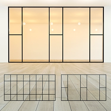 Glass partition 19