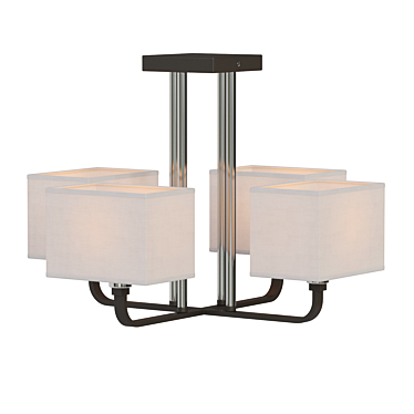 MW-Light Prato 101011904: Sleek Modern Ceiling Light 3D model image 1 