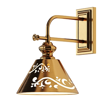 Bronze Kensington Wall Sconce 3D model image 1 