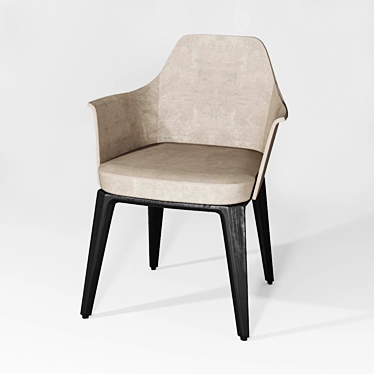 Sophisticated SOPHIE Chair by Poliform 3D model image 1 