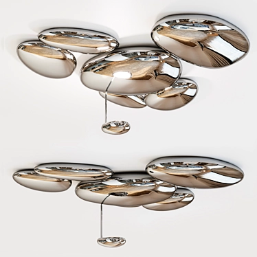 Ethereal Glow: Skydro Ceiling Luminaire 3D model image 1 