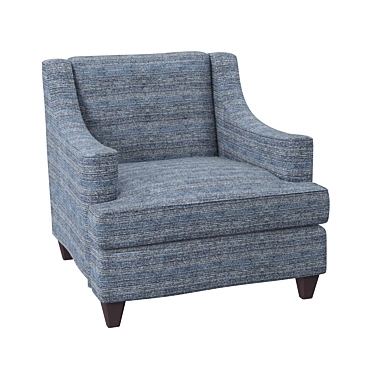 Cozy Classic Armchair 3D model image 1 