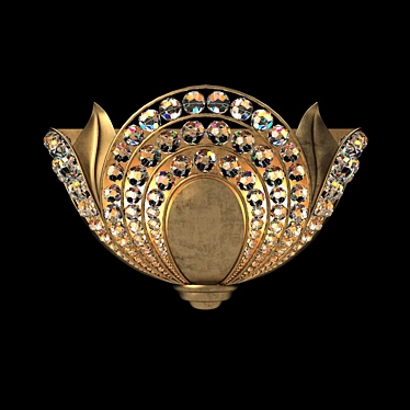 Elegant Bagues Paris Wall Sconce 3D model image 1 