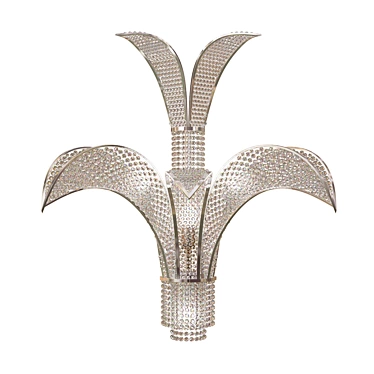 Elegant Bagues Paris Wall Sconce 3D model image 1 