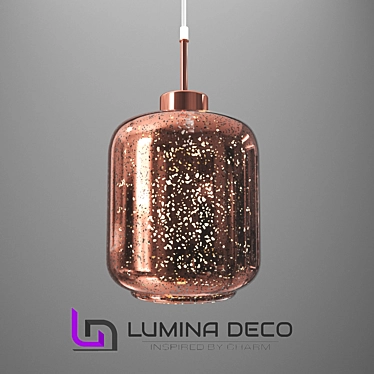 "OM" Pendant lamp Lumina Deco Alacosmo rose gold