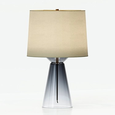 Sleek Baker Table Lamp 3D model image 1 