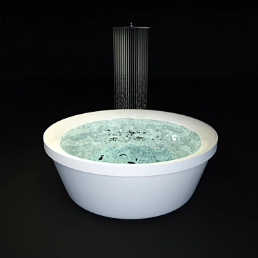 Luxury Zucchetti Kos Bathtub 3D model image 1 