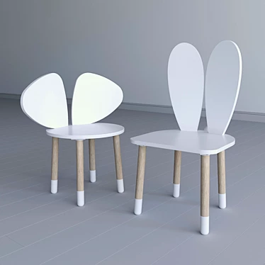 Modern Chairs for Collaborative Spaces 3D model image 1 