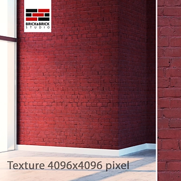 Title: Seamless High Detail Brick Texture 3D model image 1 