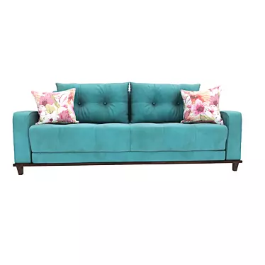 Vintage Chesterfield Sofa 3D model image 1 