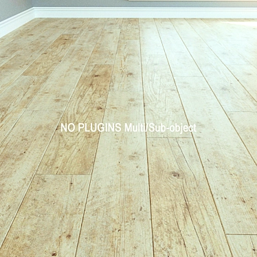  WINEO LA017MV2: Natural Wood Laminate Flooring 3D model image 1 