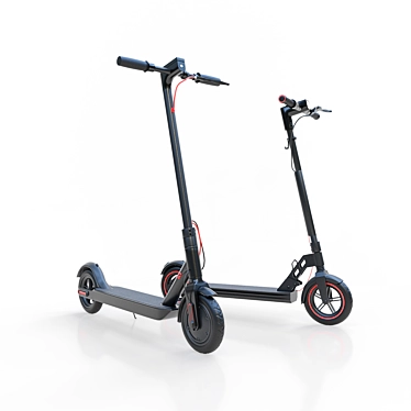 Eco-Scooter Set: Xiaomi Mijia & Unicool Foldable 3D model image 1 