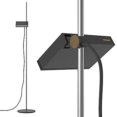 Mawa FBL SL Modern Floor Lamp 3D model image 1 