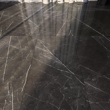 Elegant Marble Floor Tiles 3D model image 1 