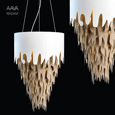 Modern Pendant Light Design 3D model image 1 