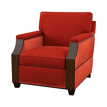 ComfortMax Arm Chair 3D model image 1 