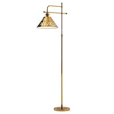 Kensington Bronze Floor Lamp 3D model image 1 