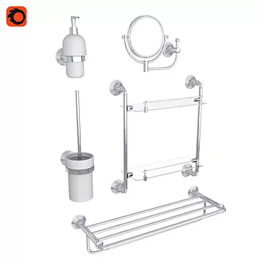 Fixsen Best Bathroom Accessories 3D model image 1 