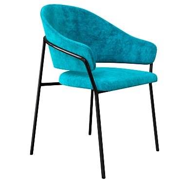  Stylish Upholstered Armchair: Jazz 3716 3D model image 1 