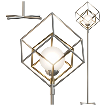 DeMarkt Prism Floor Lamp 3D model image 1 