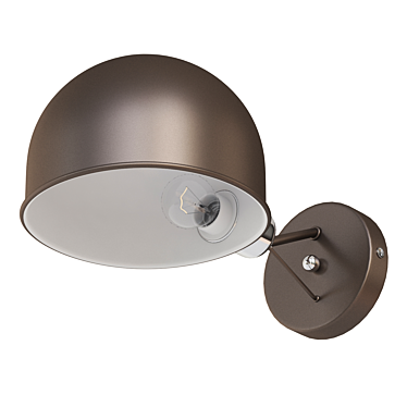 Modern Downtown Wall Sconce 3D model image 1 