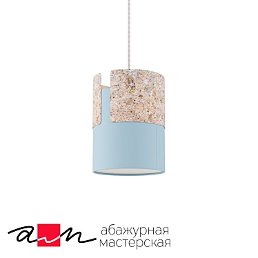 Sleek "Porto" Pendant Light 3D model image 1 