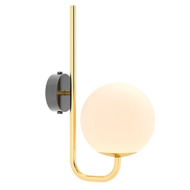 Sophisticated Eichholtz Lipari Wall Lamp 3D model image 1 