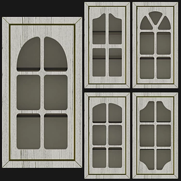 Sleek Cabinet Door - Modern Design 3D model image 1 