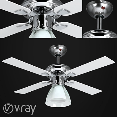 Majestic Air Circulator 3D model image 1 