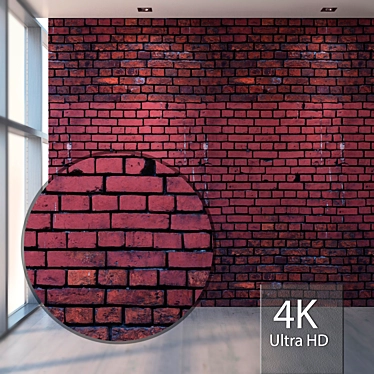 Title: Seamless High-Resolution Brick Texture 3D model image 1 