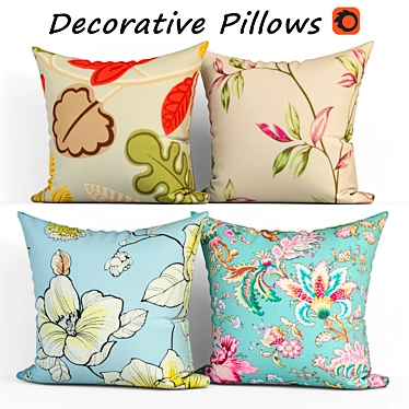 Decorative Pillow Set - TangDepot 342 3D model image 1 