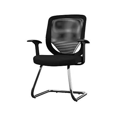 ErgoFlex Office Chair: Comfort & Style 3D model image 1 