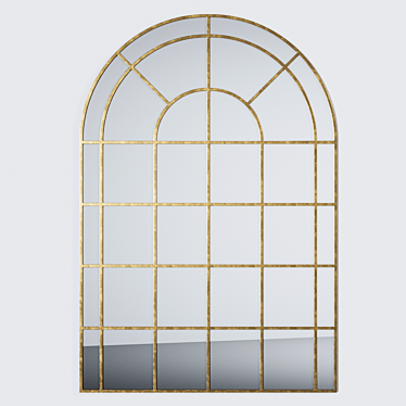 Elegant Grantola Arch Mirror 3D model image 1 