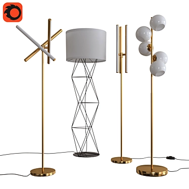 West Elm Floor Lamps set 04