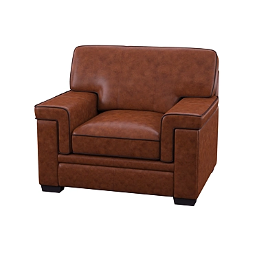 Elegant Ehmann Armchair for Cozy Living 3D model image 1 