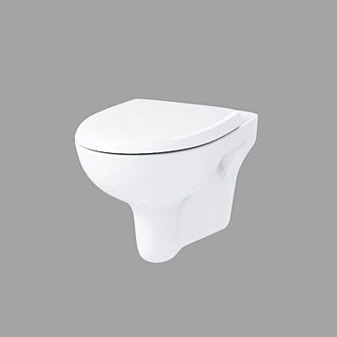 Nature New Clean Hanging Toilet 3D model image 1 