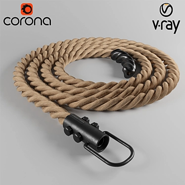 Versatile Rope Bundle: 2014 and 2011 MAX (Corona + VRay) + FBX 3D model image 1 
