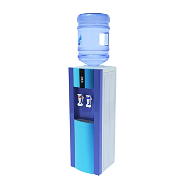 IceFlow Water Cooler 3D model image 1 