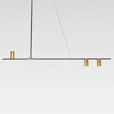 Inodesign Casa 42.015 - Stylish Loft Pendant Light 3D model image 1 