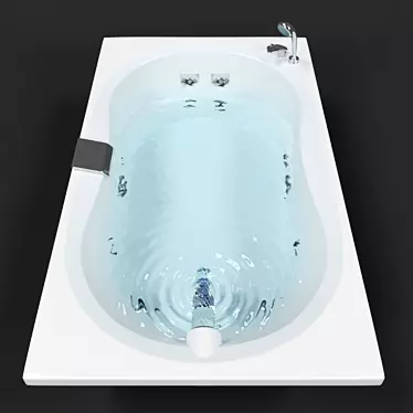 Relax in Style with Jacuzzi Espree 3D model image 1 