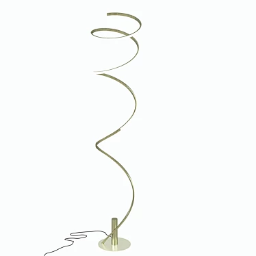 Mantra Helix 6102 Floor Lamp 3D model image 1 