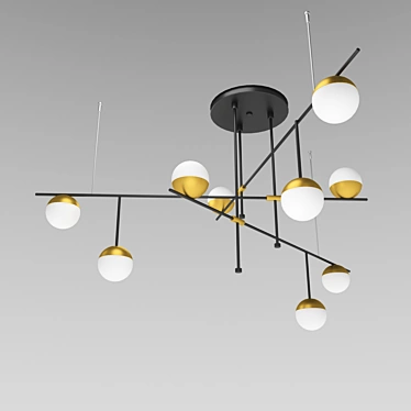 Inodesign Technum Boll Pendant Light 3D model image 1 