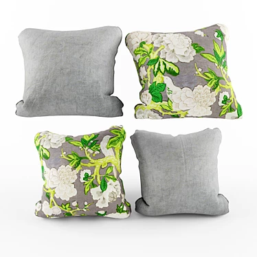 Throw pillow Green Leaf