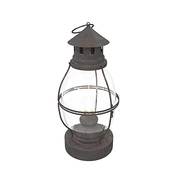 Vintage Lamp 4 3D model image 1 