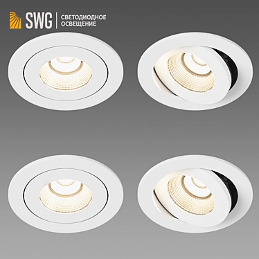 DesignLed Aluminum Profile Lighting 3D model image 1 