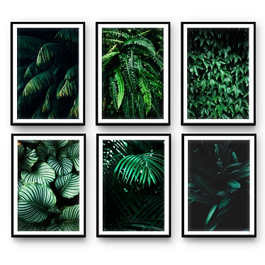 Tropical Vibes | Greenery Set 3D model image 1 