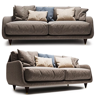 Elegant 2-Seater Sofa: Ditre Italia Eliot 3D model image 1 