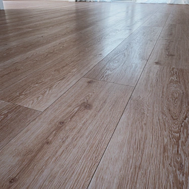 Lion Oak Wooden Flooring: High Quality and Ready Tiled Solution 3D model image 1 