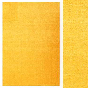 Vibrant Langsted Carpet (Orange) 3D model image 1 
